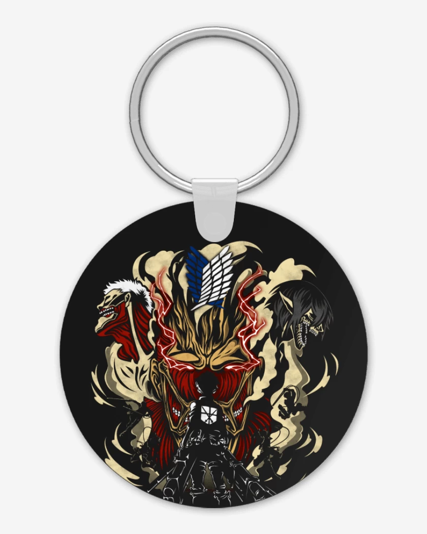Llavero Negro de Shingeki 4