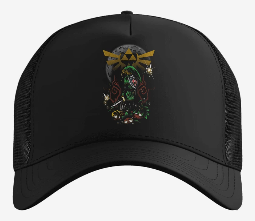 Gorro Negro de Link luna