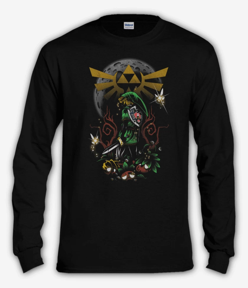 Polera manga larga Link luna