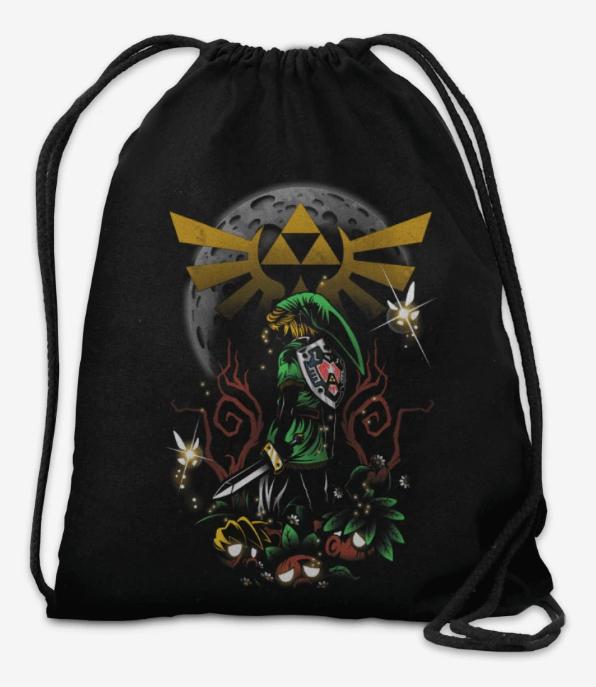 Mochila Negro de Link luna
