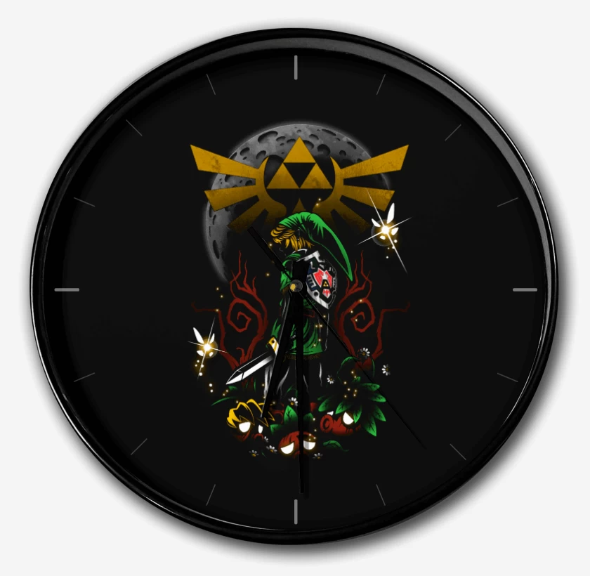 Reloj Negro de Link luna