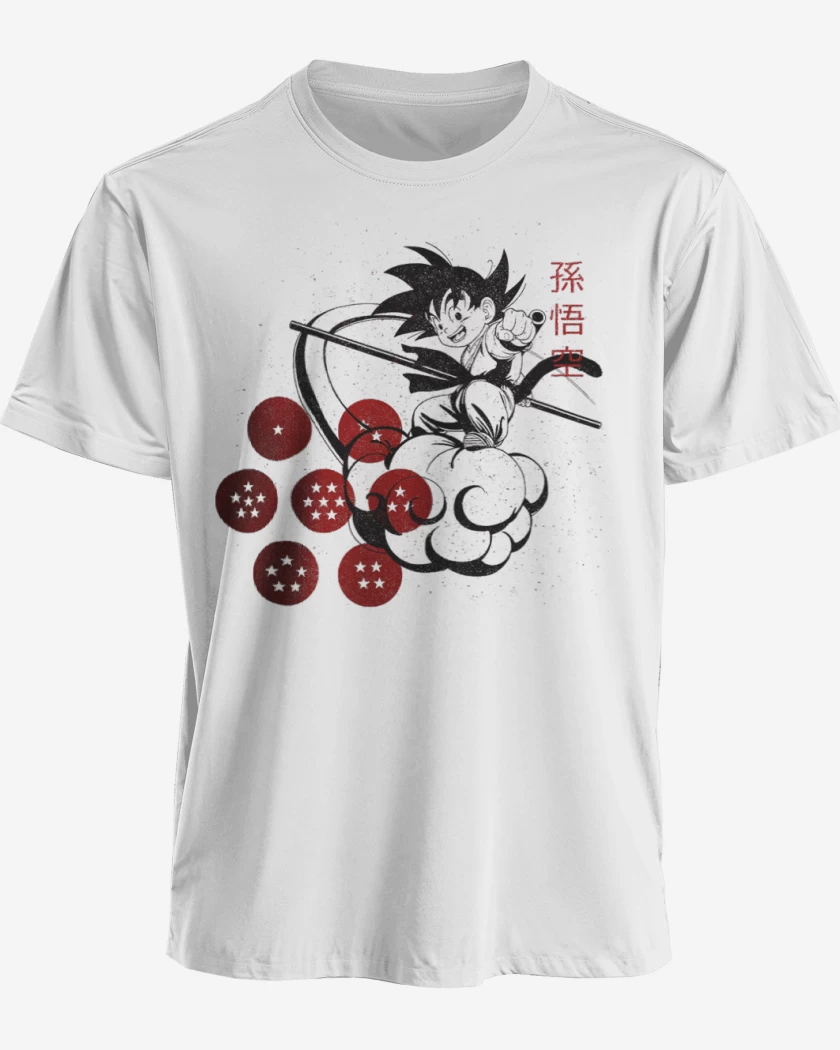 Polera Goku nube voladora