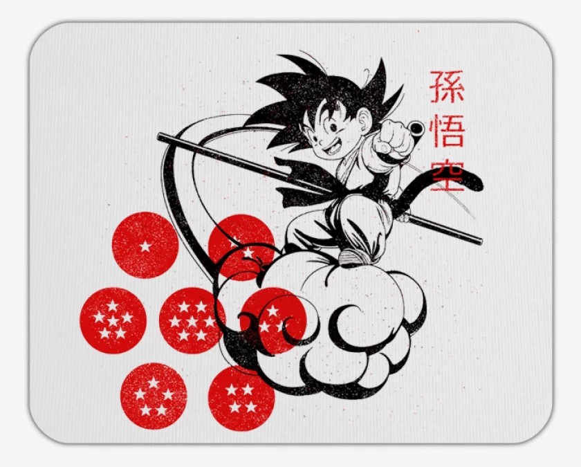 Mousepad Goku nube voladora