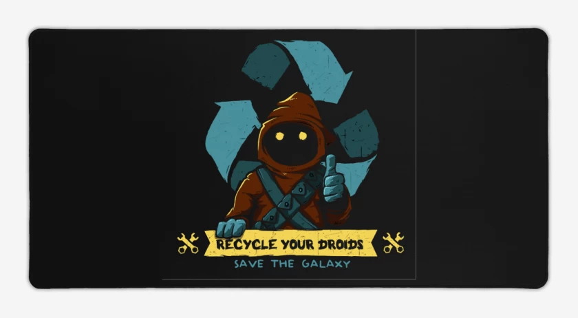 Mouse pad Gamer Save the Galaxy
