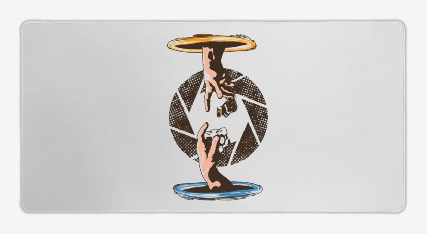 Mouse pad Gamer Portal Hands