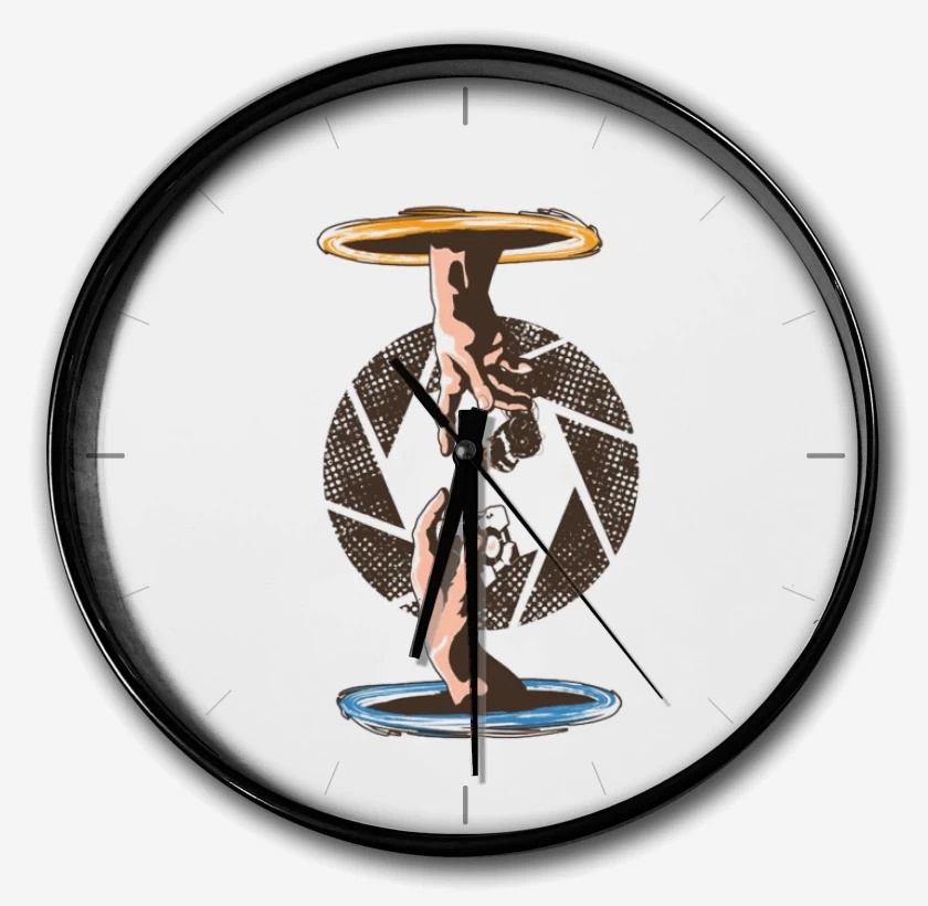 Reloj Blanco de Portal Hands