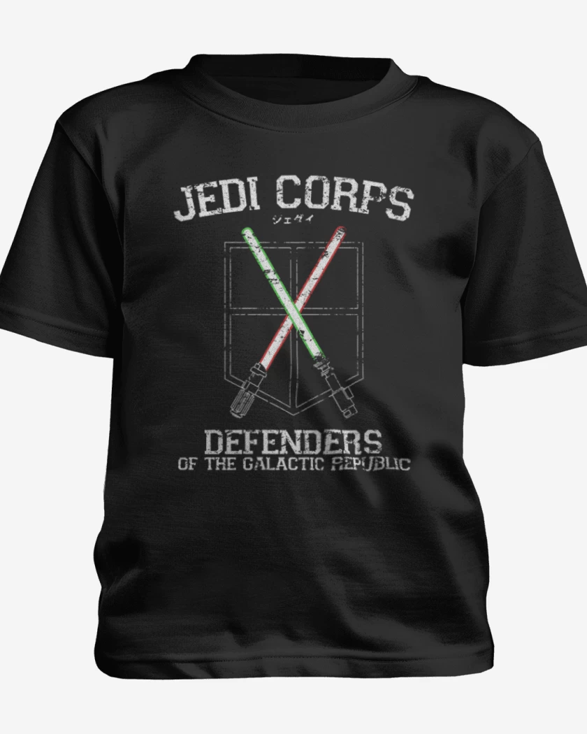 Polera de niño Negro de Jedi Corps
