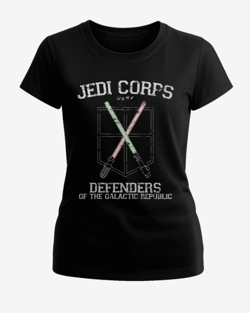 Polera de Mujer Negro de Jedi Corps