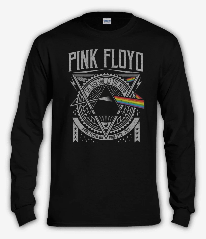 Polera manga larga Negro de Pïnk floyd