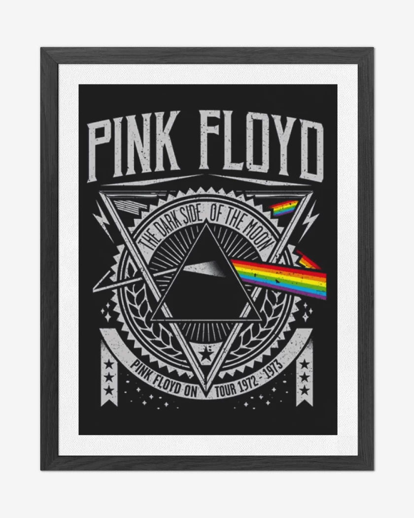 Cuadro decorativo Negro de Pïnk floyd
