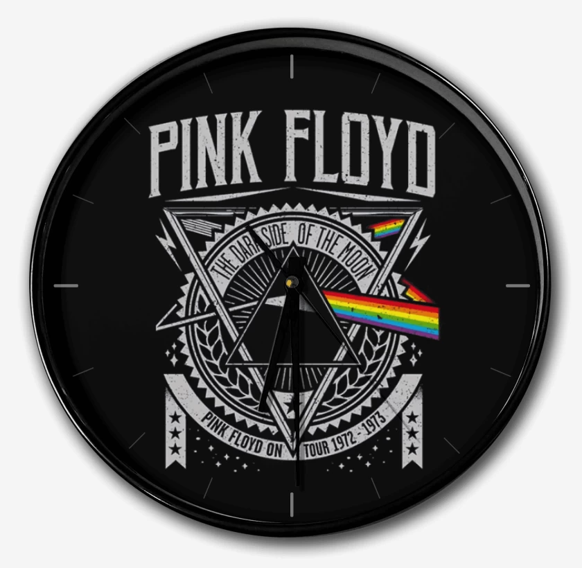 Reloj Negro de Pïnk floyd