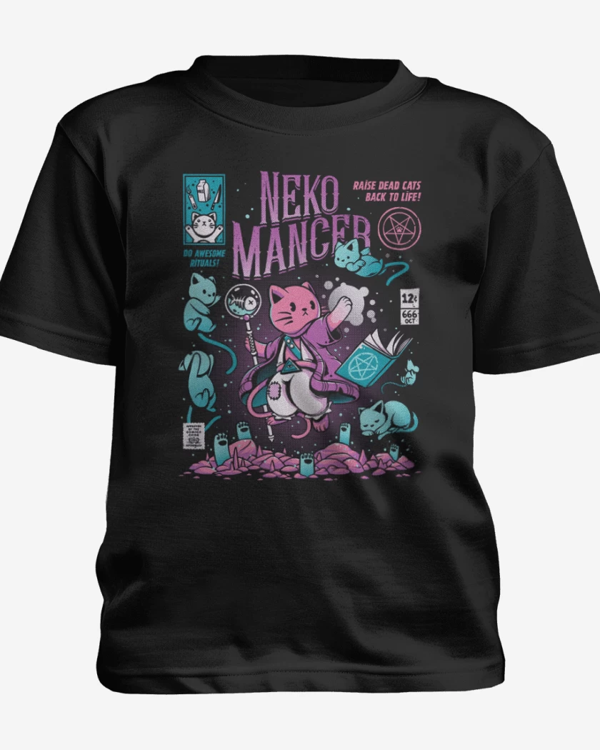 Polera de niño Neko Mancer 