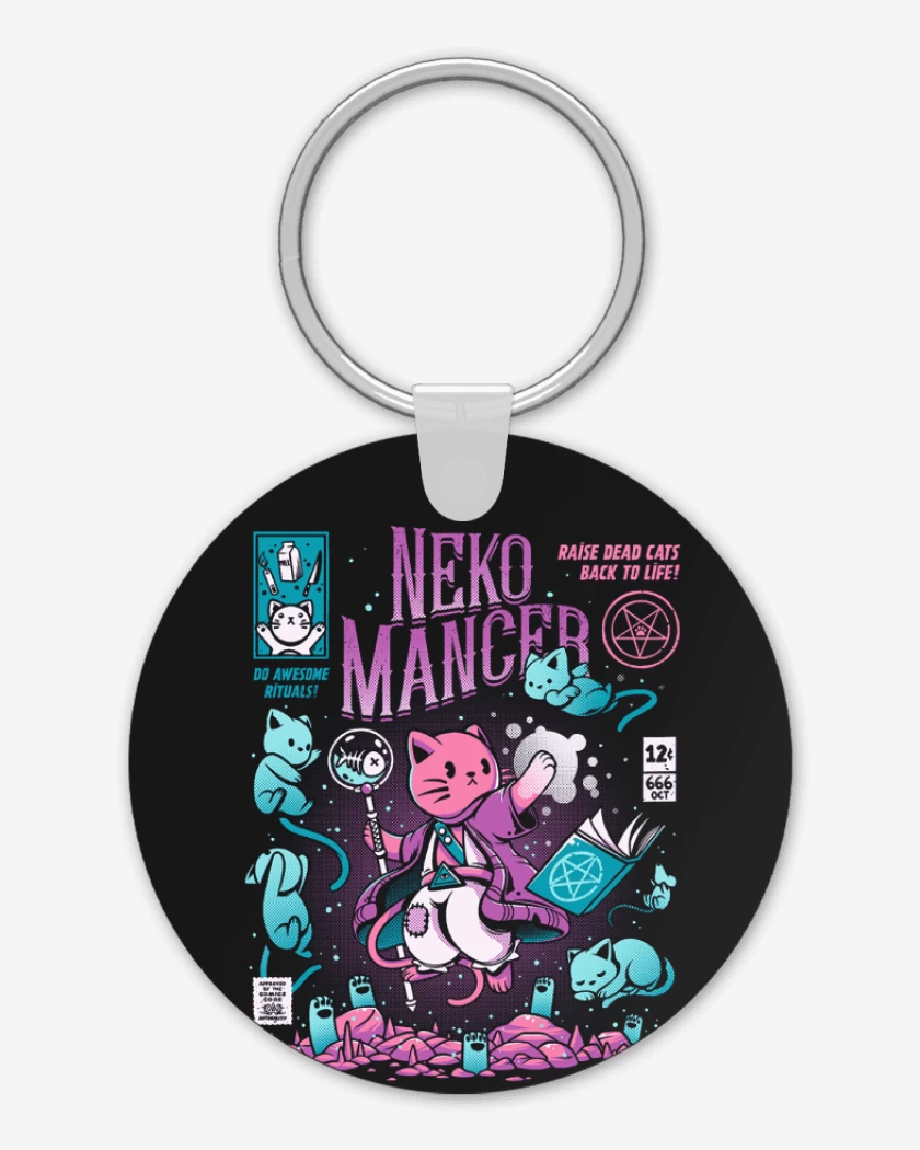 Llavero Neko Mancer 
