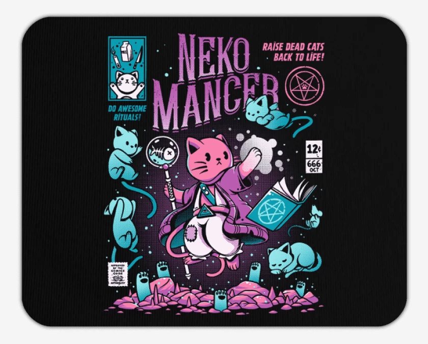 Mousepad Neko Mancer 