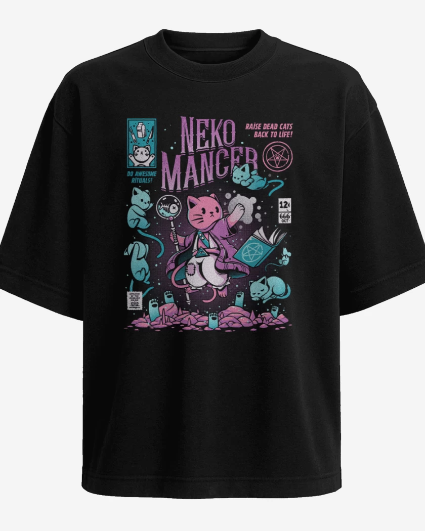 Polera Oversize Neko Mancer 