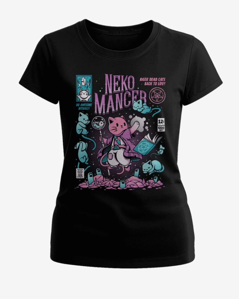 Polera de Mujer Neko Mancer 