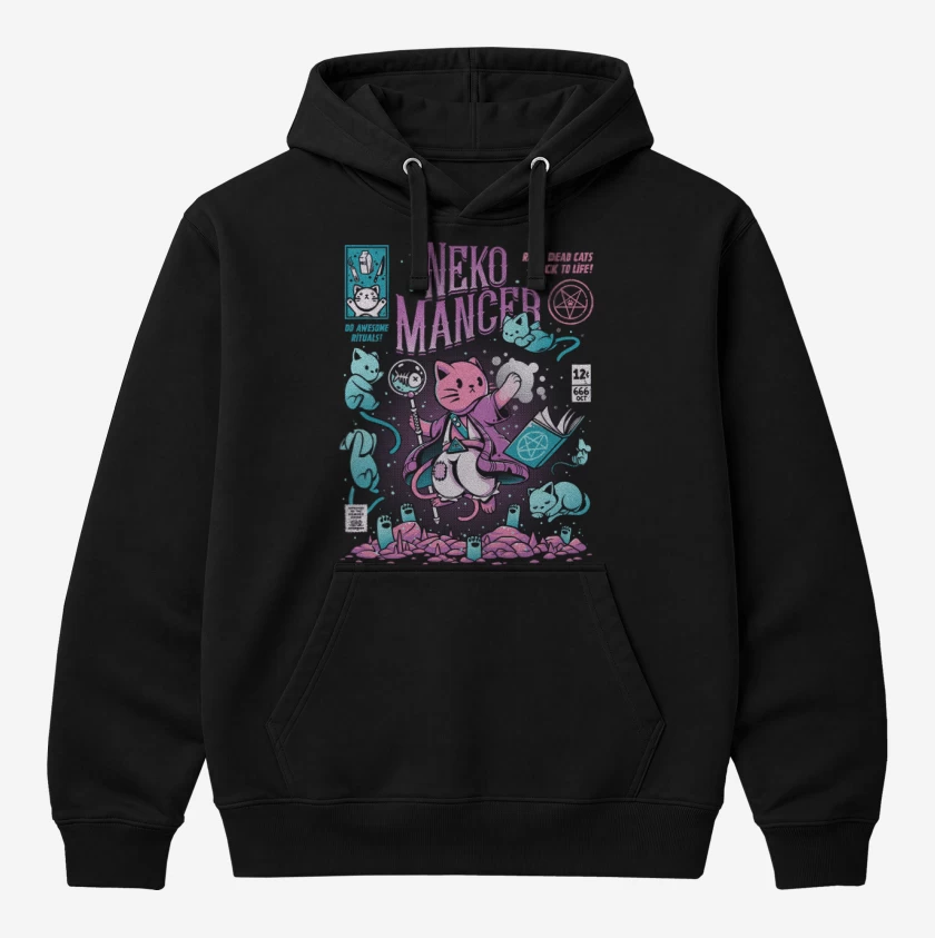 Polerón Canguro Neko Mancer 