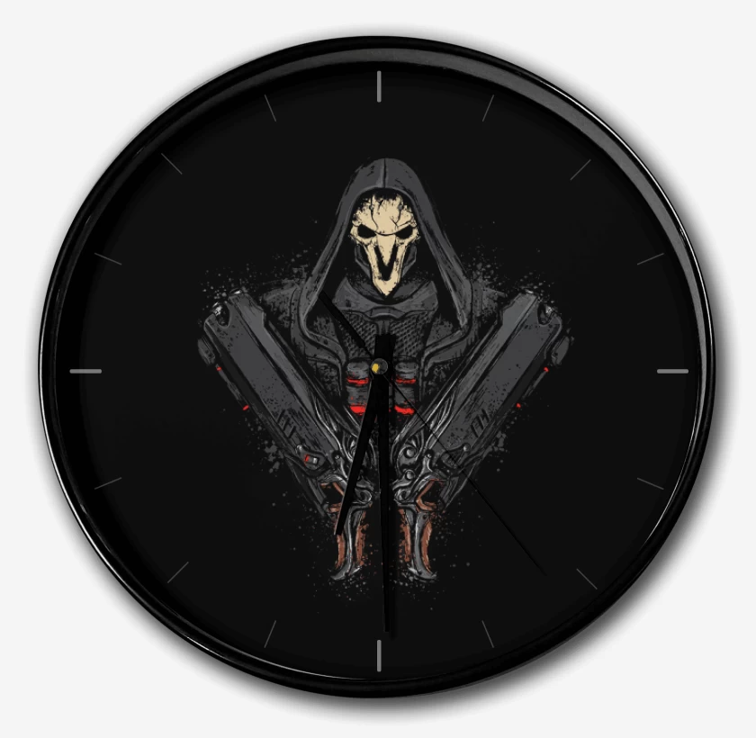 Reloj Negro de Reaper Guns 