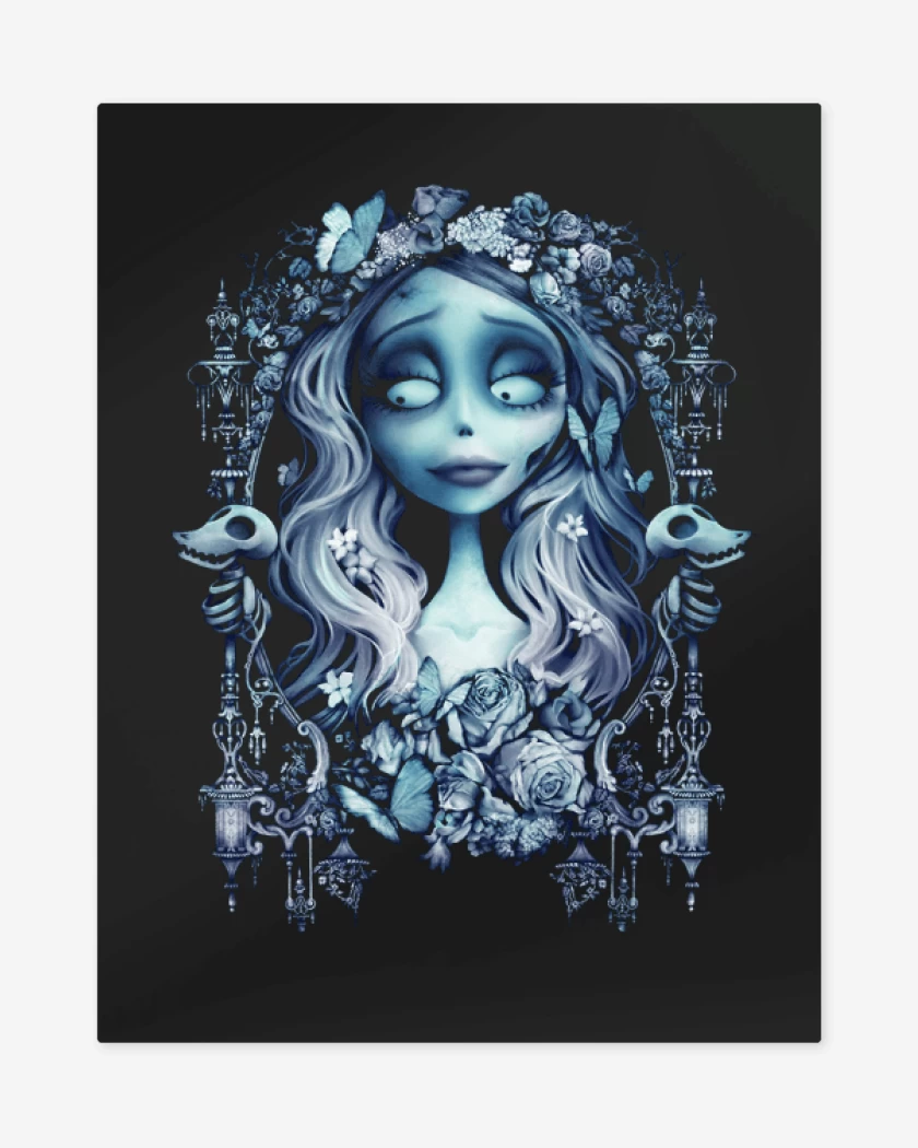 Print metalico Negro de Emily