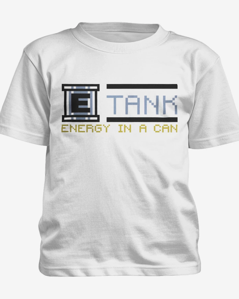Polera de niño Blanco de Megaman - E Tank