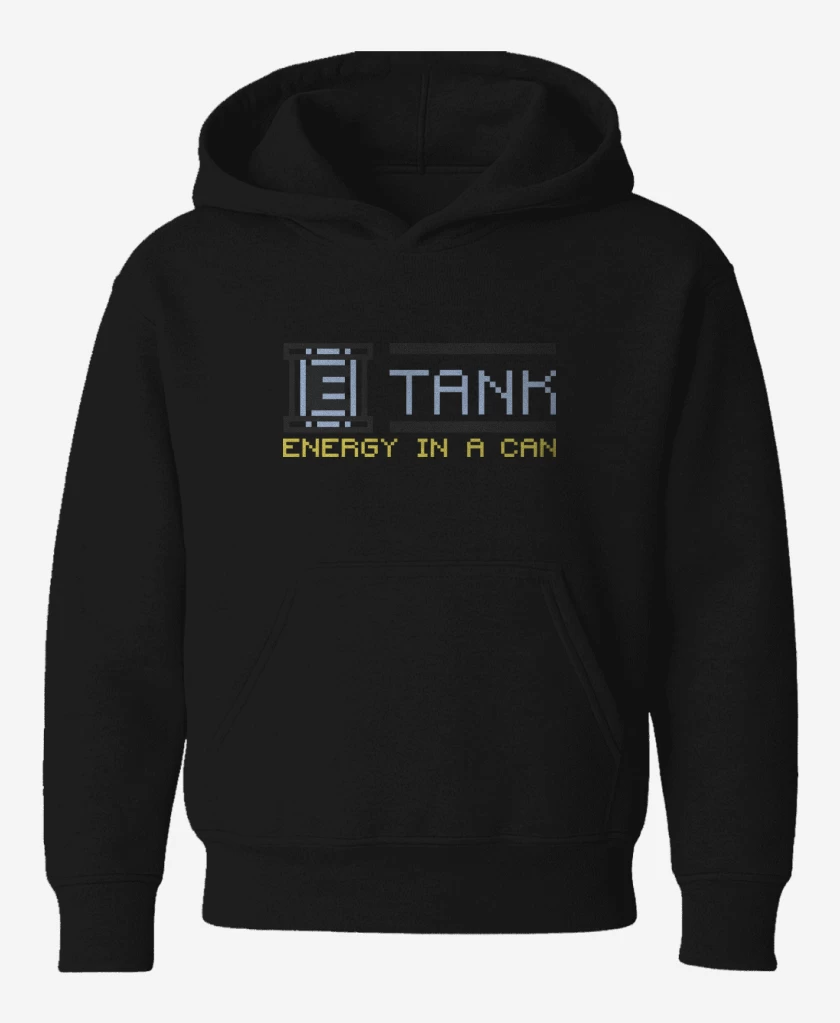 Poleron de niño Negro de Megaman - E Tank