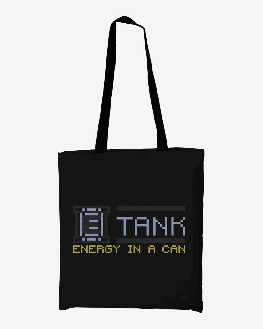 Totebag Negro de Megaman - E Tank
