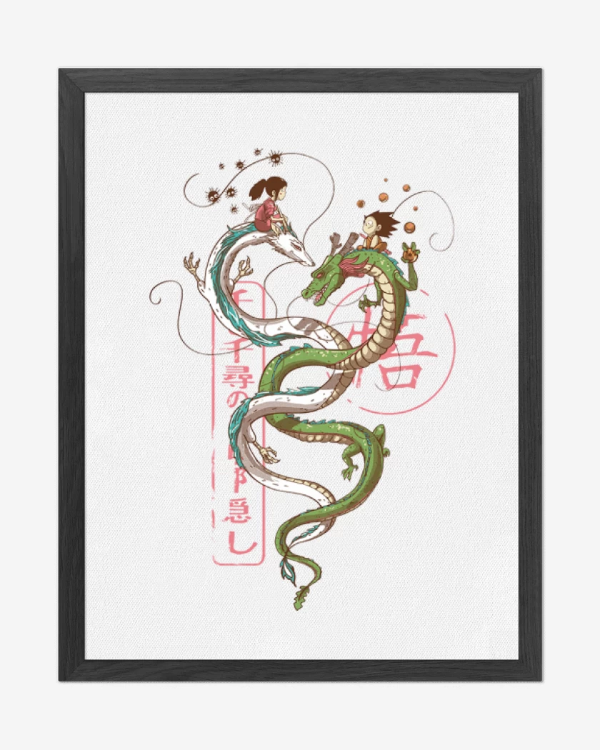 Cuadro decorativo Blanco de Dragons 