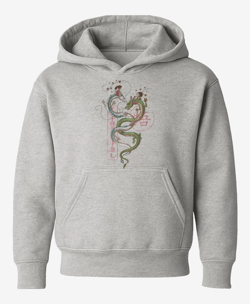 Poleron de niño Gris Melange de Dragons 