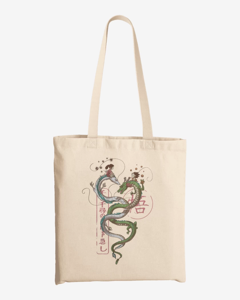 Totebag Blanco de Dragons 