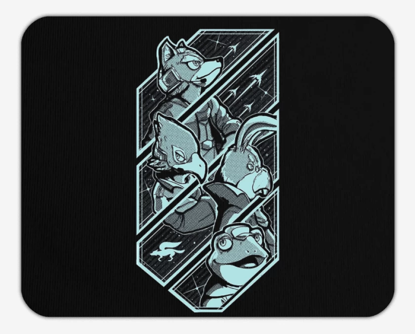 Mousepad Starfox team