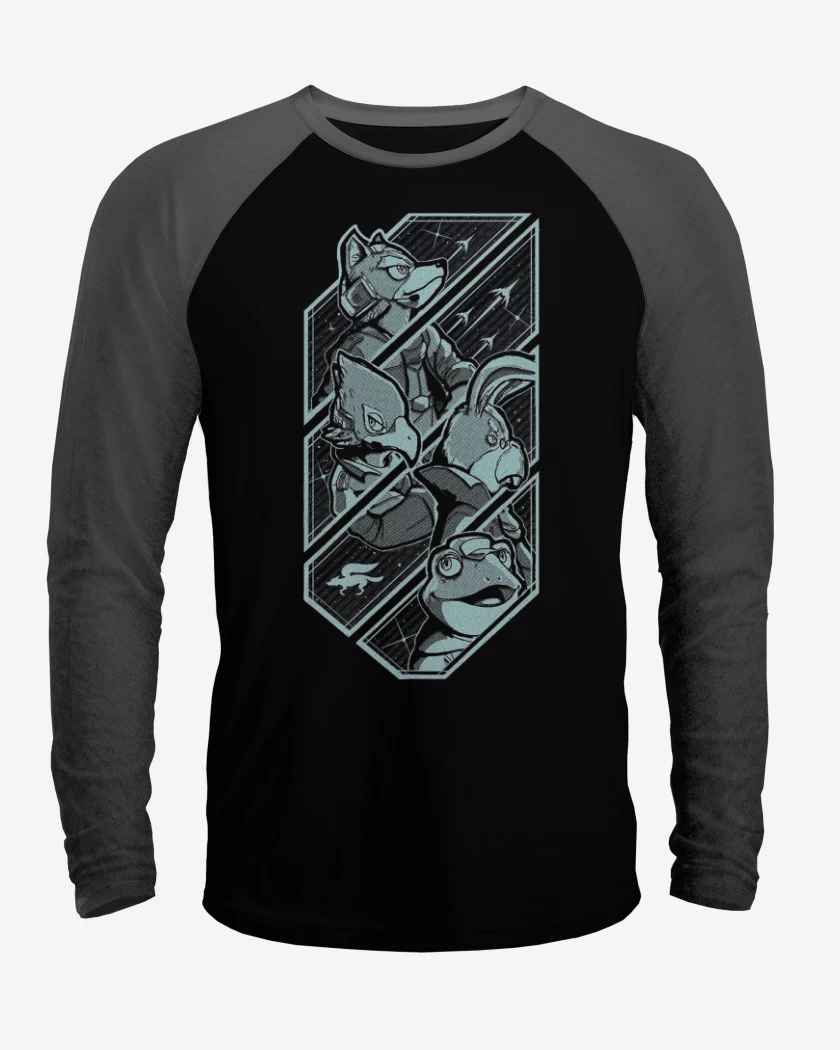 Polera Raglan Starfox team