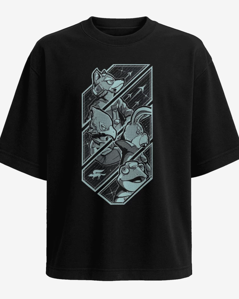 Polera Oversize Starfox team
