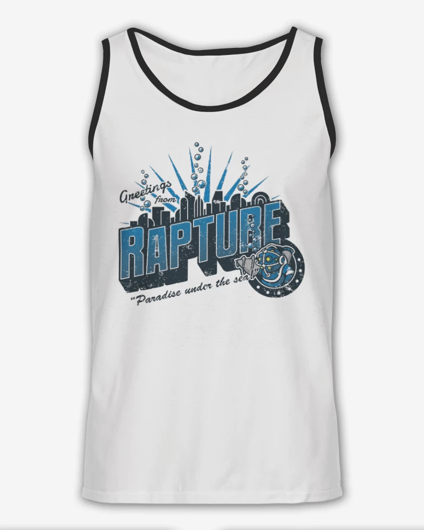 Sudadera Blanco de Bioshock Rapture