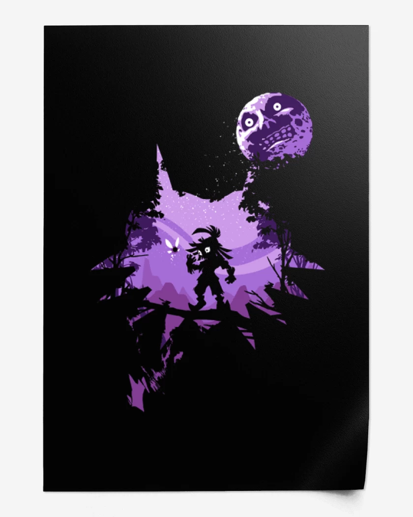 Print skull kid