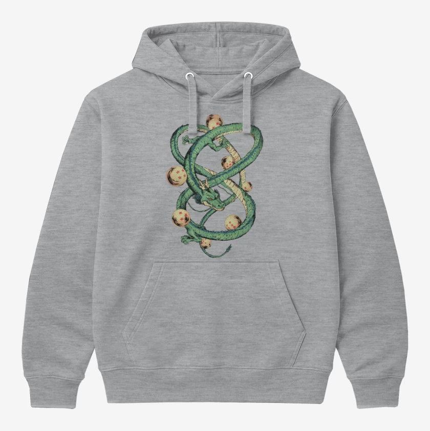 Polerón Canguro Gris Melange de ShenLong