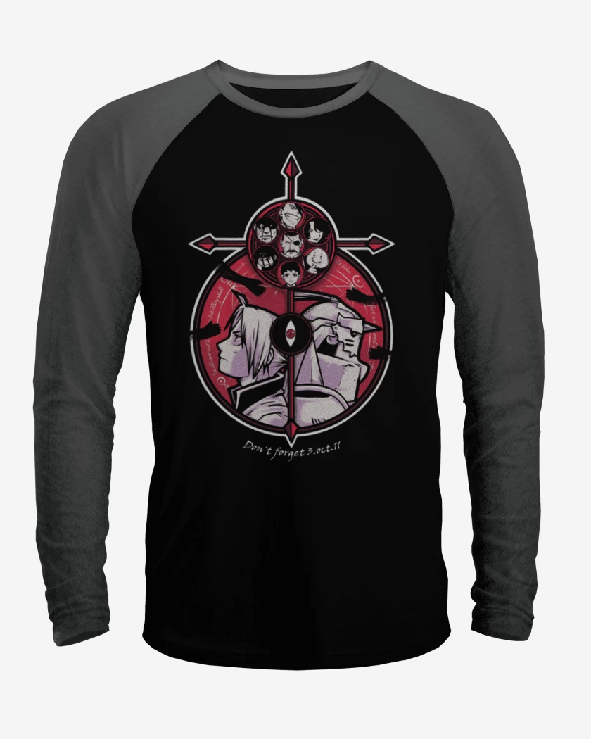Polera Raglan fullmetal 7 pecados