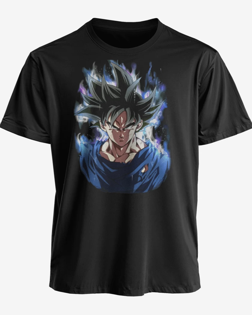 Polera premium Negro de goku migatte