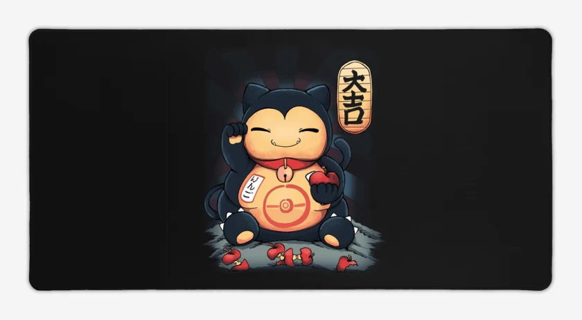 Mouse pad Gamer lucky snorlax
