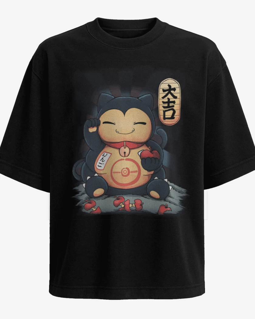 Polera Oversize lucky snorlax
