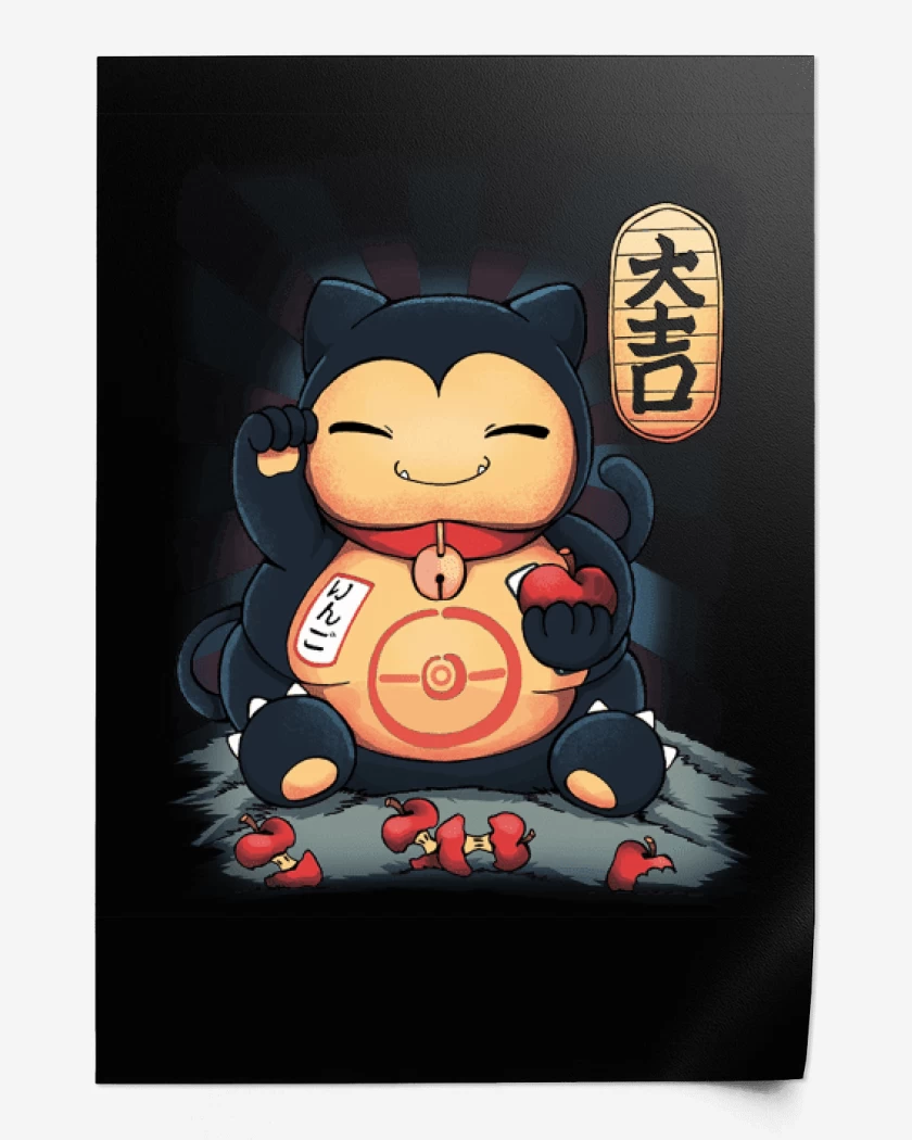 Print lucky snorlax