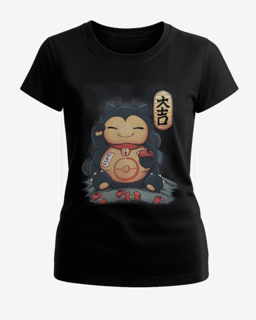 Polera de Mujer Negro de lucky snorlax