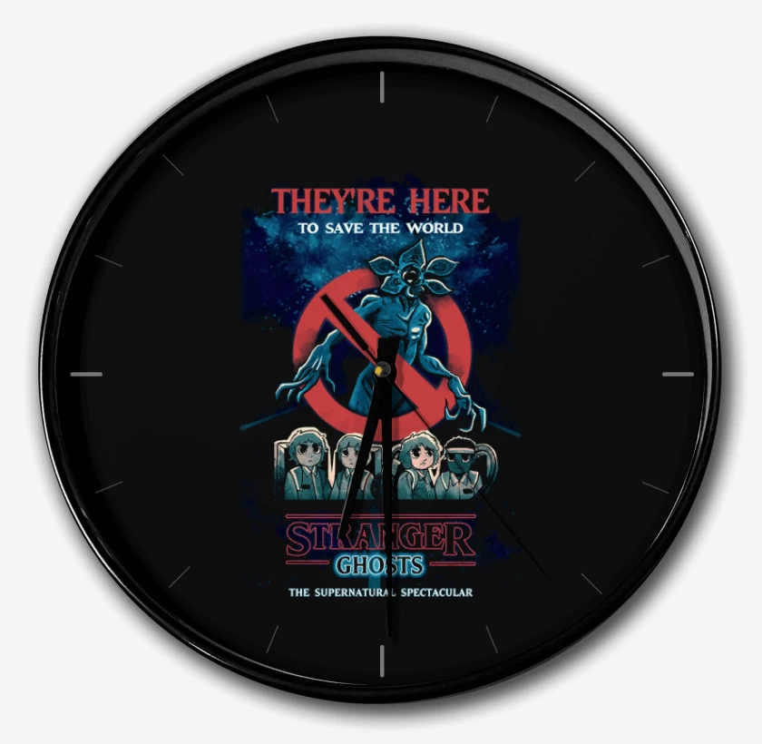 Reloj Negro de Stranger ghosts