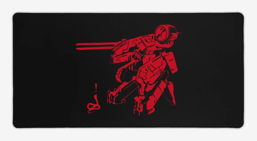 Mouse pad Gamer Negro de Rex