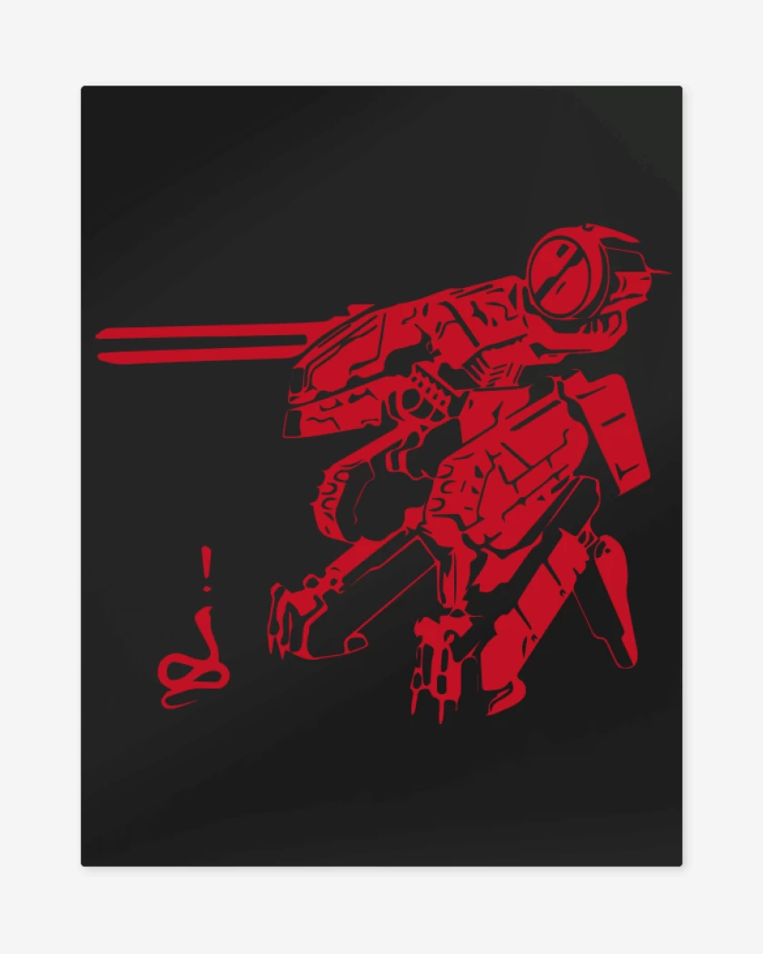 Print metalico Negro de Rex