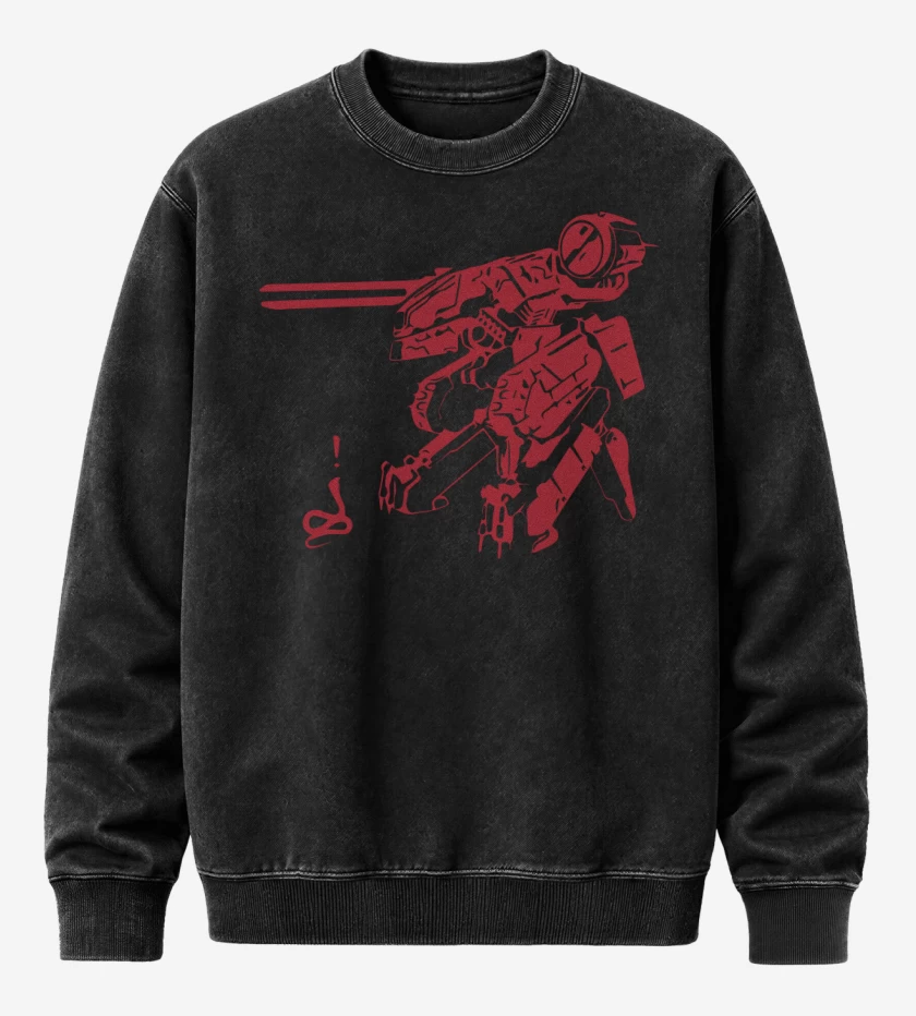 Poleron Polo Acid Wash Negro de Rex