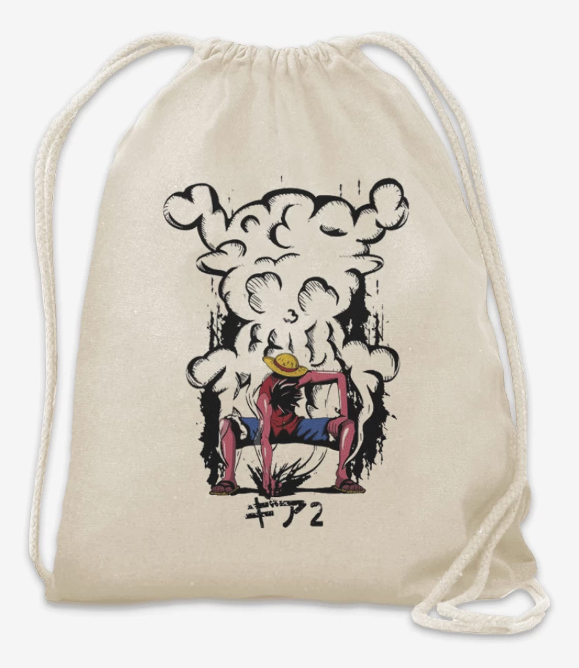 Mochila Blanco de luffy gear