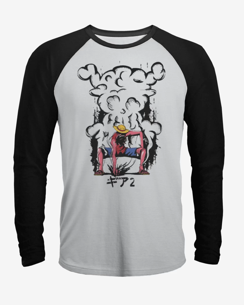 Polera Raglan luffy gear