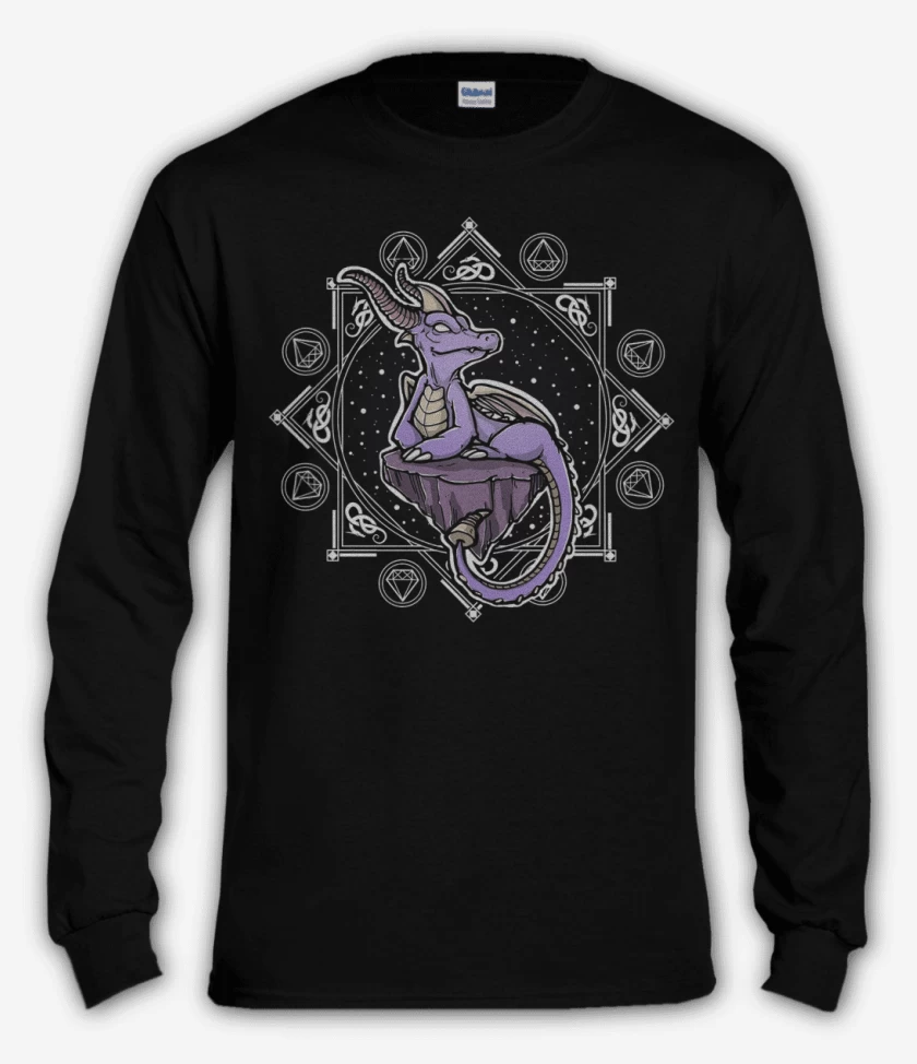 Polera manga larga Negro de Spyro