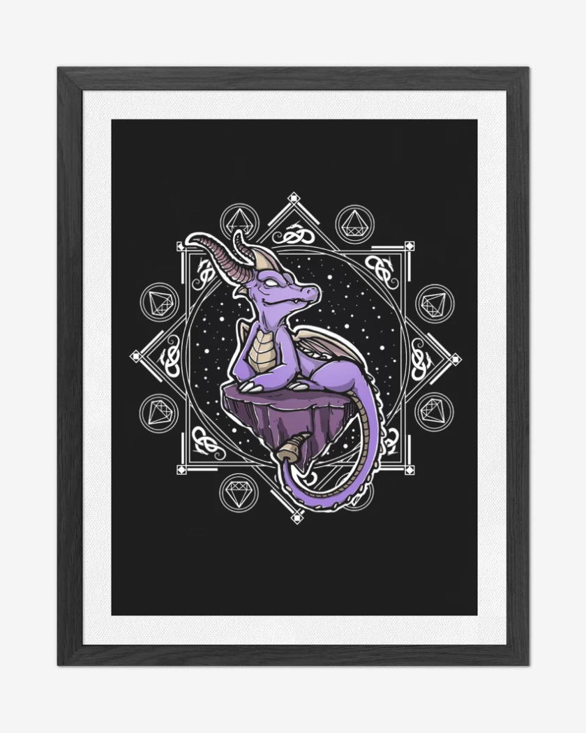 Cuadro decorativo Negro de Spyro