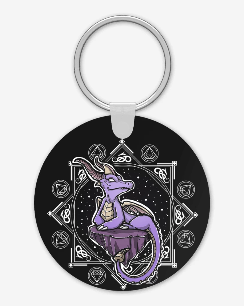 Llavero Negro de Spyro